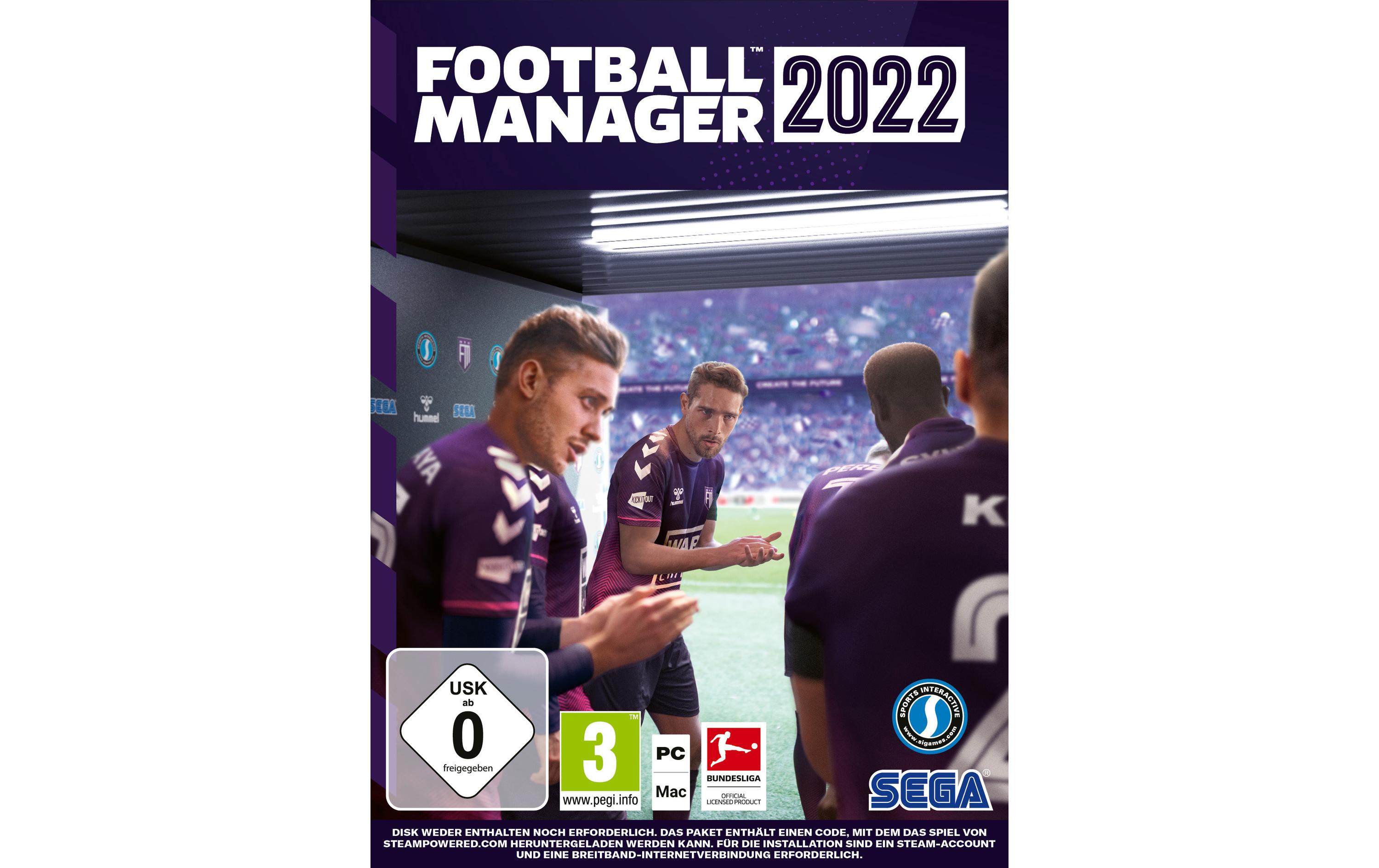 Football Manager 2022Fussballtrainer-Simualtion für das PC