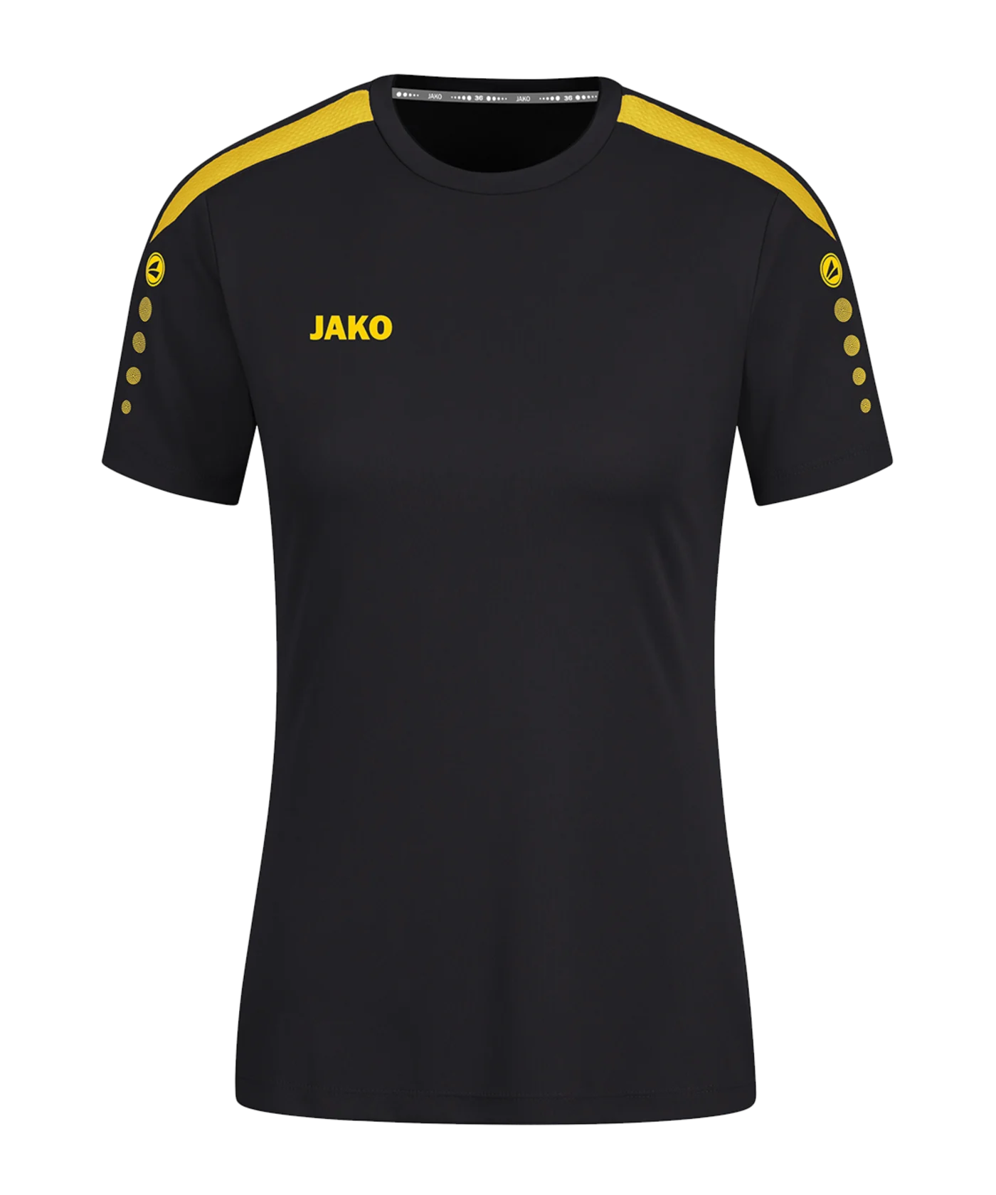 JAKO Power Trikot Damen Schwarz Gelb F803