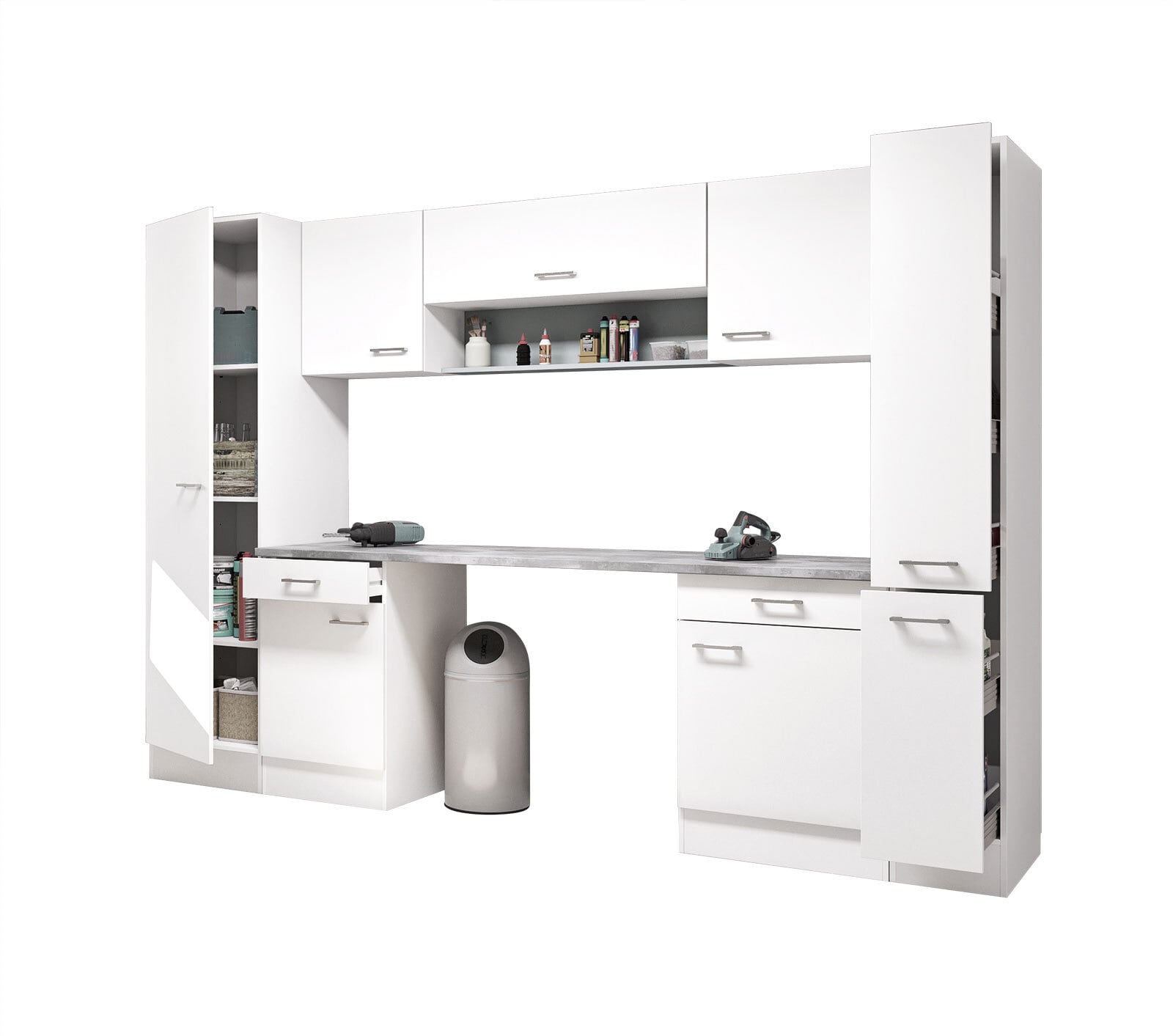 Hängeschrank Lucca Weiß