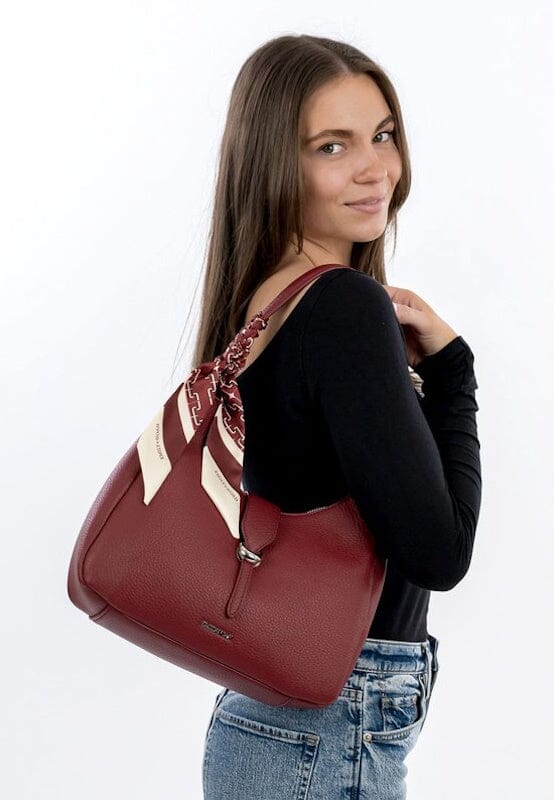 Emily & Noah Hasina Hobo Bag Blue