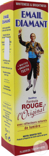 Email Diamant Dentifrice Formule Rouge L'Original Tube 75ml