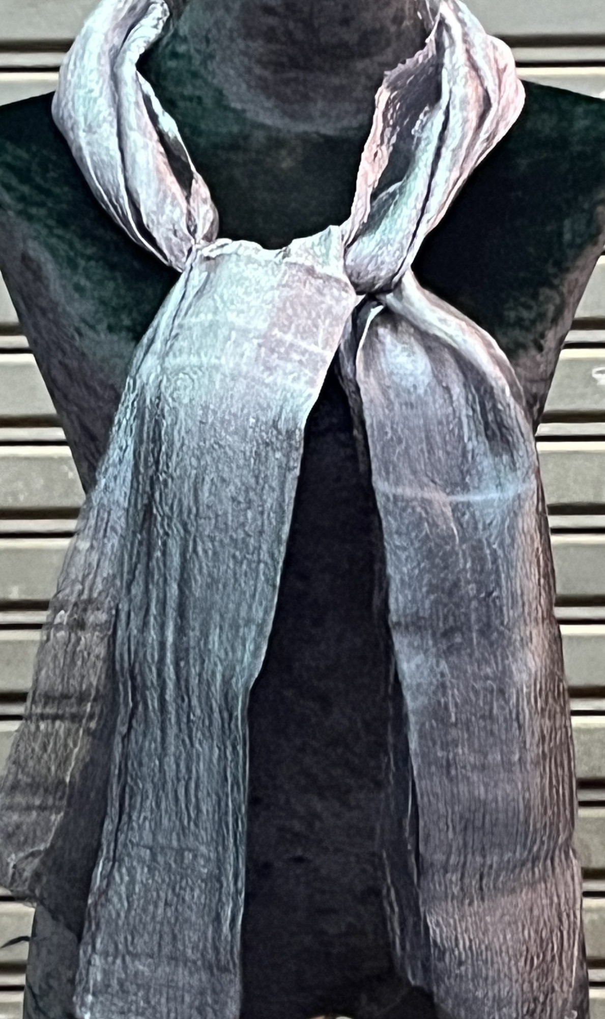 Seidenschal Grautöne, L 175 cm, B 30 cm günstig bestellen