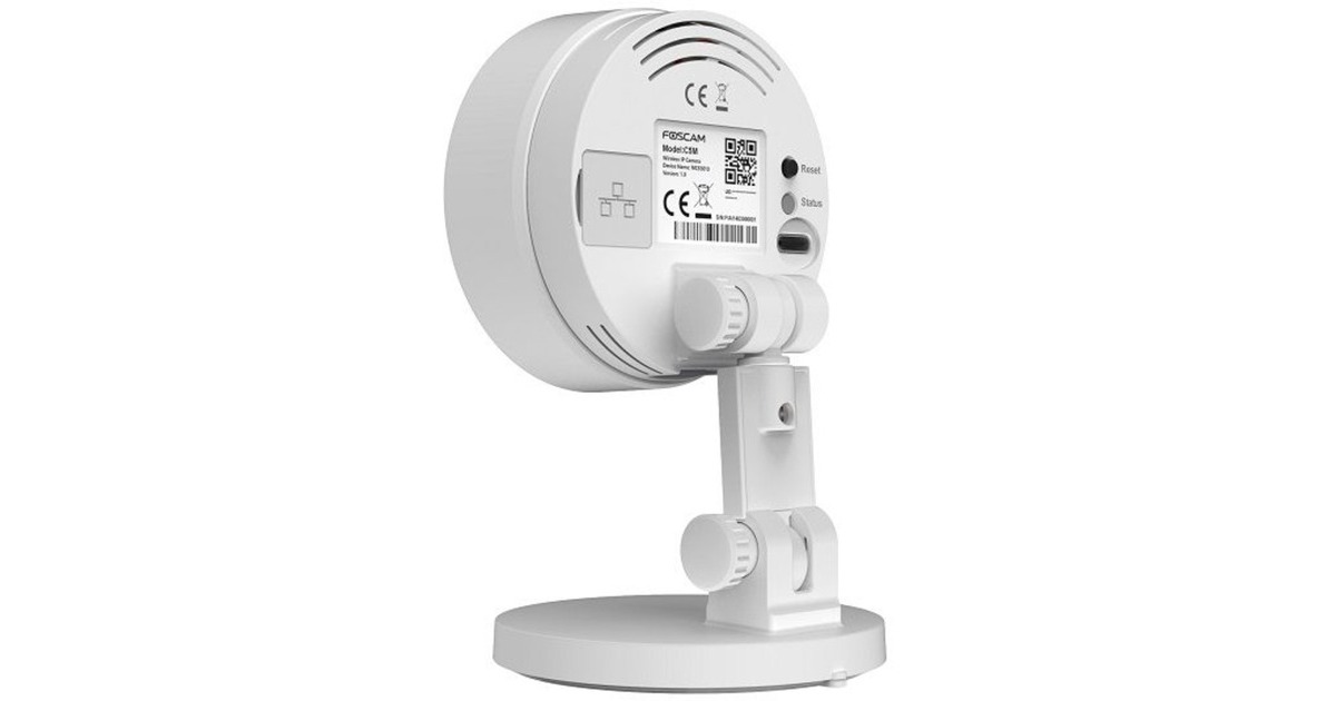 FoscamC5M beveiligingscamera  (Wit, 3K, 5MP, Dual-Band Wi-Fi)