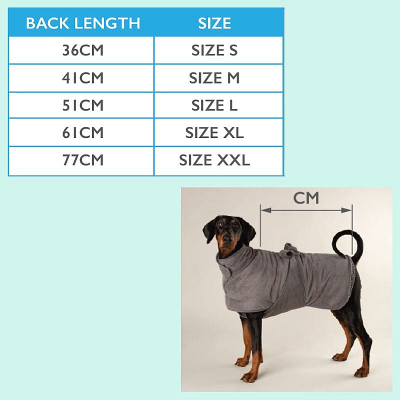 Scruffs Expedition Dog Drying Coat Badjas Hond | L | 15390.5