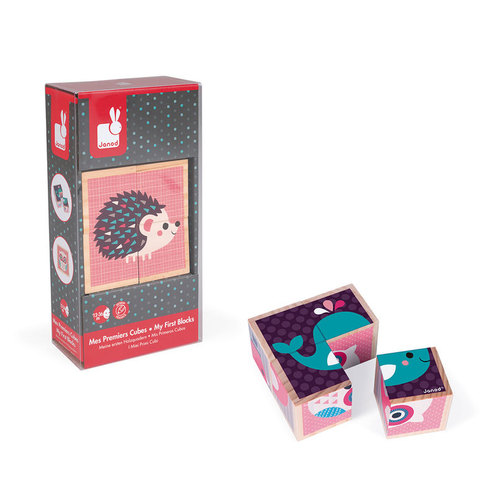 Mes premiers cubes Bébés animaux - JANOD