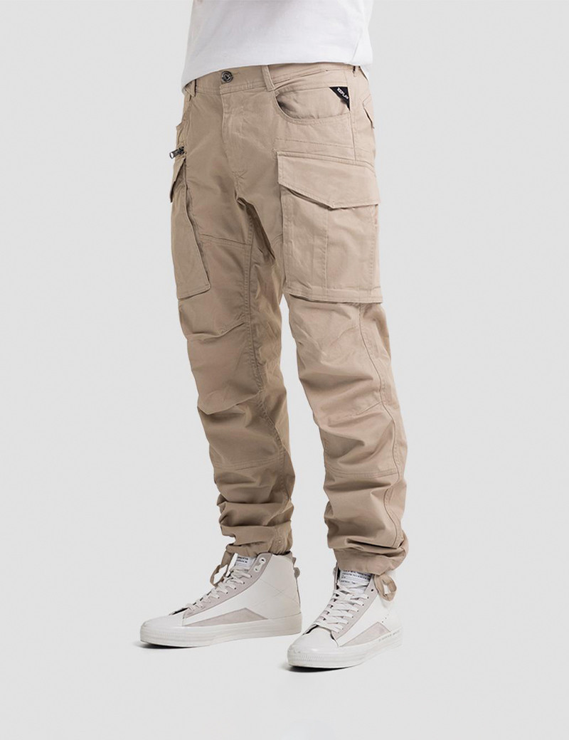 REPLAY PANTALON CARGO JOE BEIGE