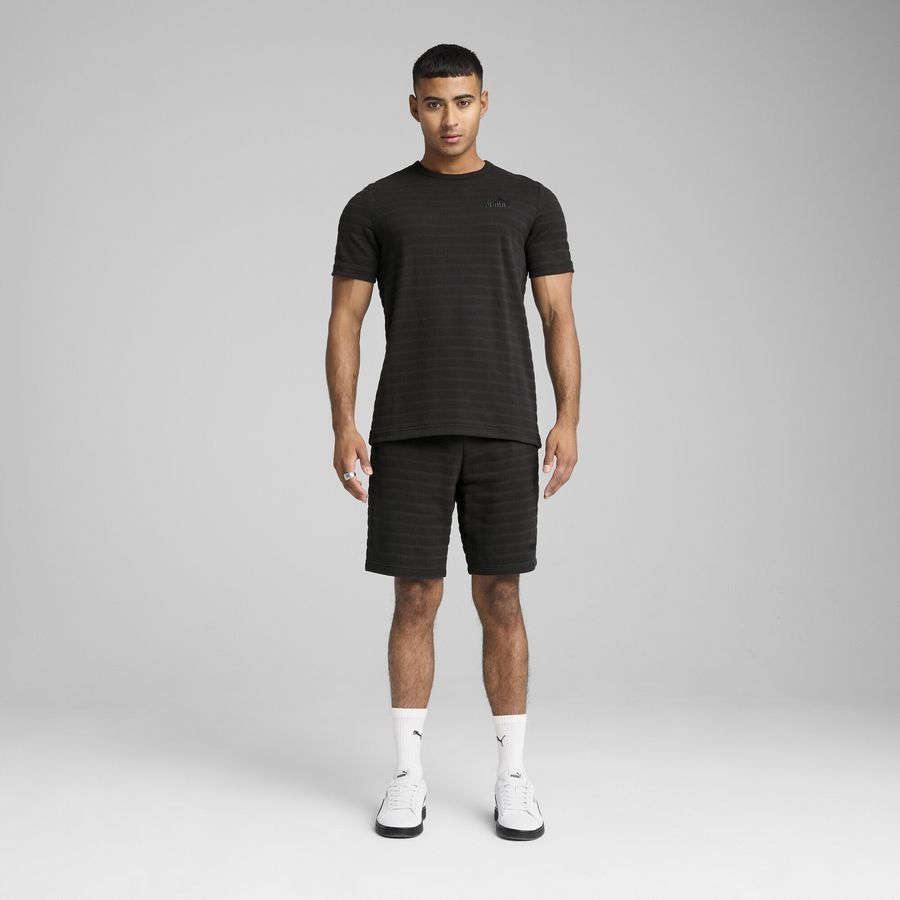 Puma Essentials Elevated Strukturiertes T-Shirt