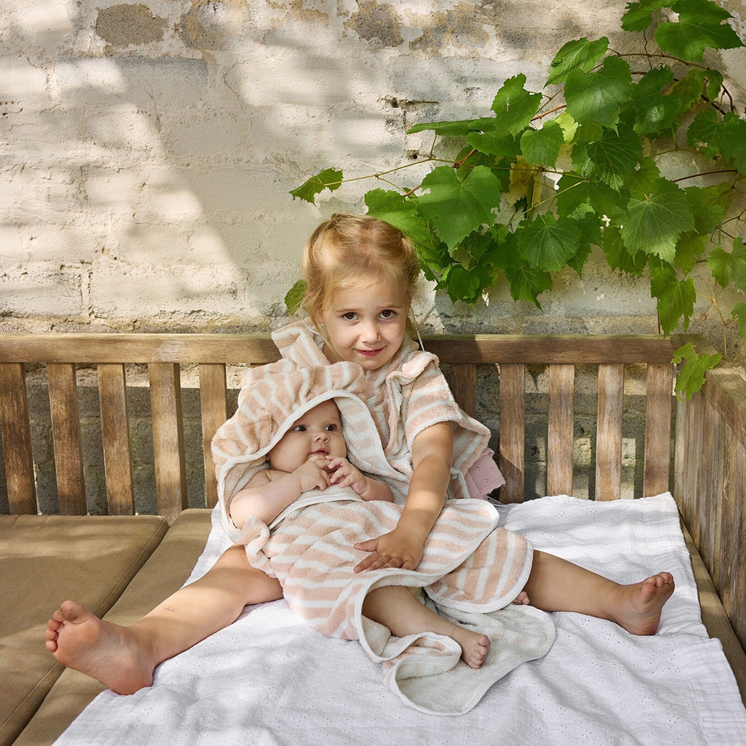 Elodie Badeponcho - Candy Stripes bunt