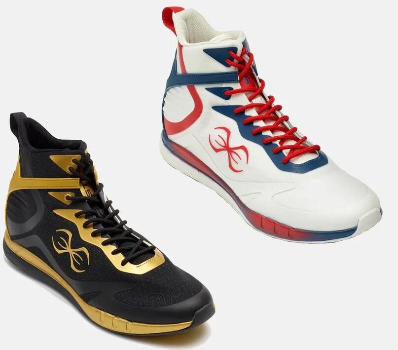 Sting boksschoenen VIPER 2.0 Wit Blauw Rood )