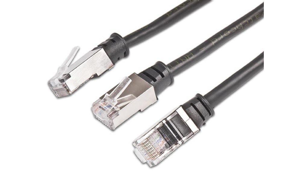 Patchkabel RJ-45 - RJ-45, Cat 5e, F/UTP, 20 m, SchwarzCat.5e-Patchkabel, 20 m