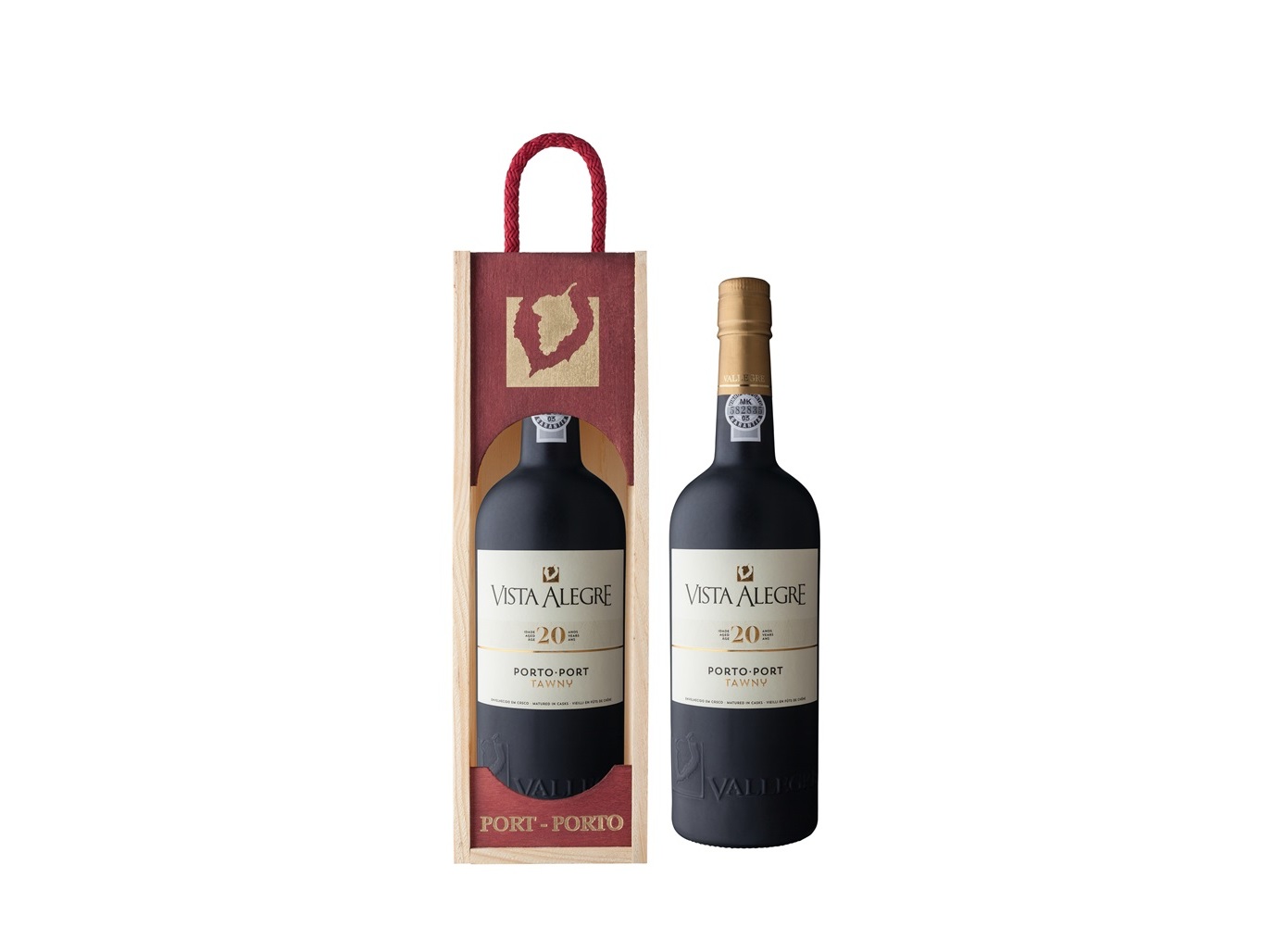 VINHO PORTO VISTA ALEGRE 20 ANOS TAWNY 0.75L