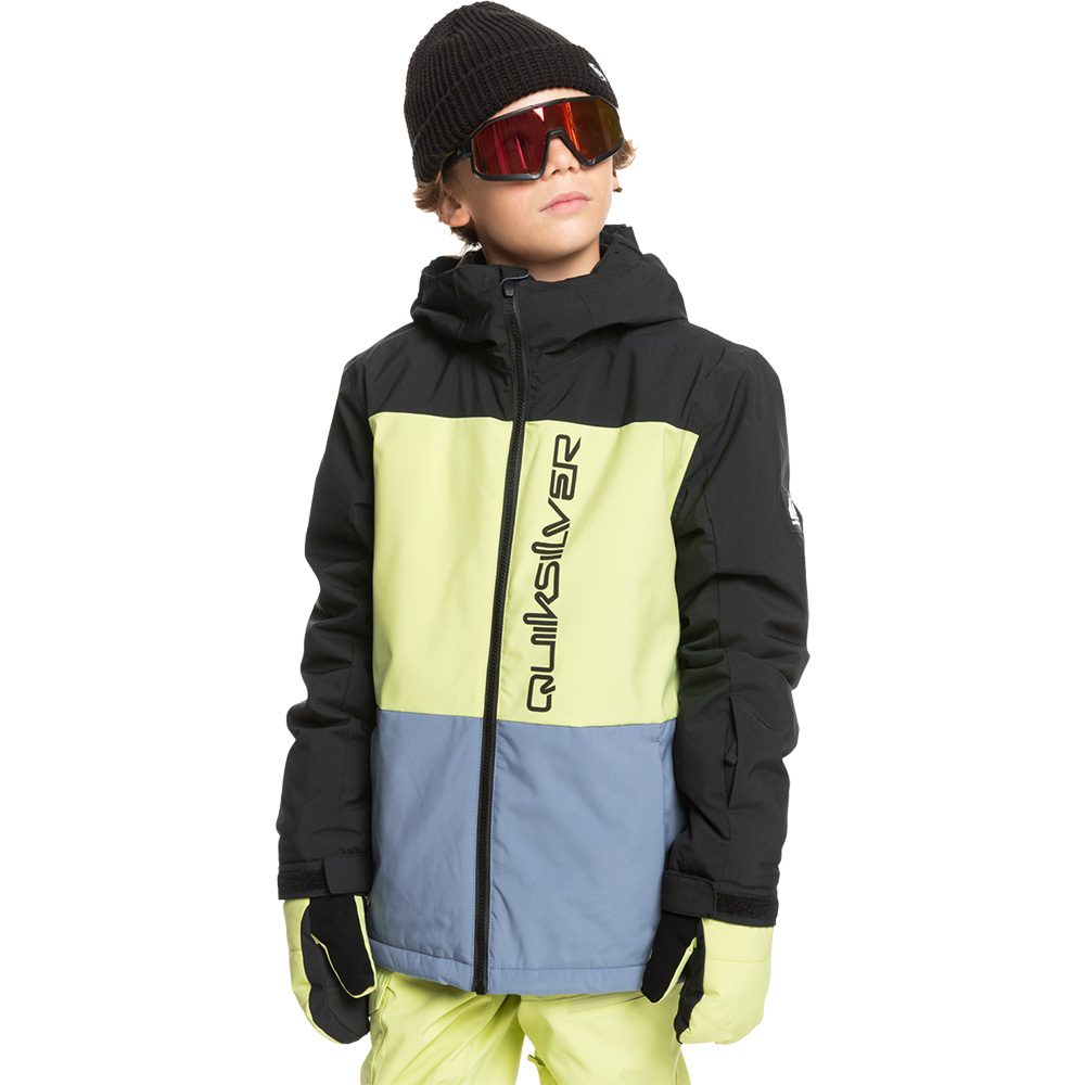 Quiksilver Side Hit Youth Skijacke Jungen true black