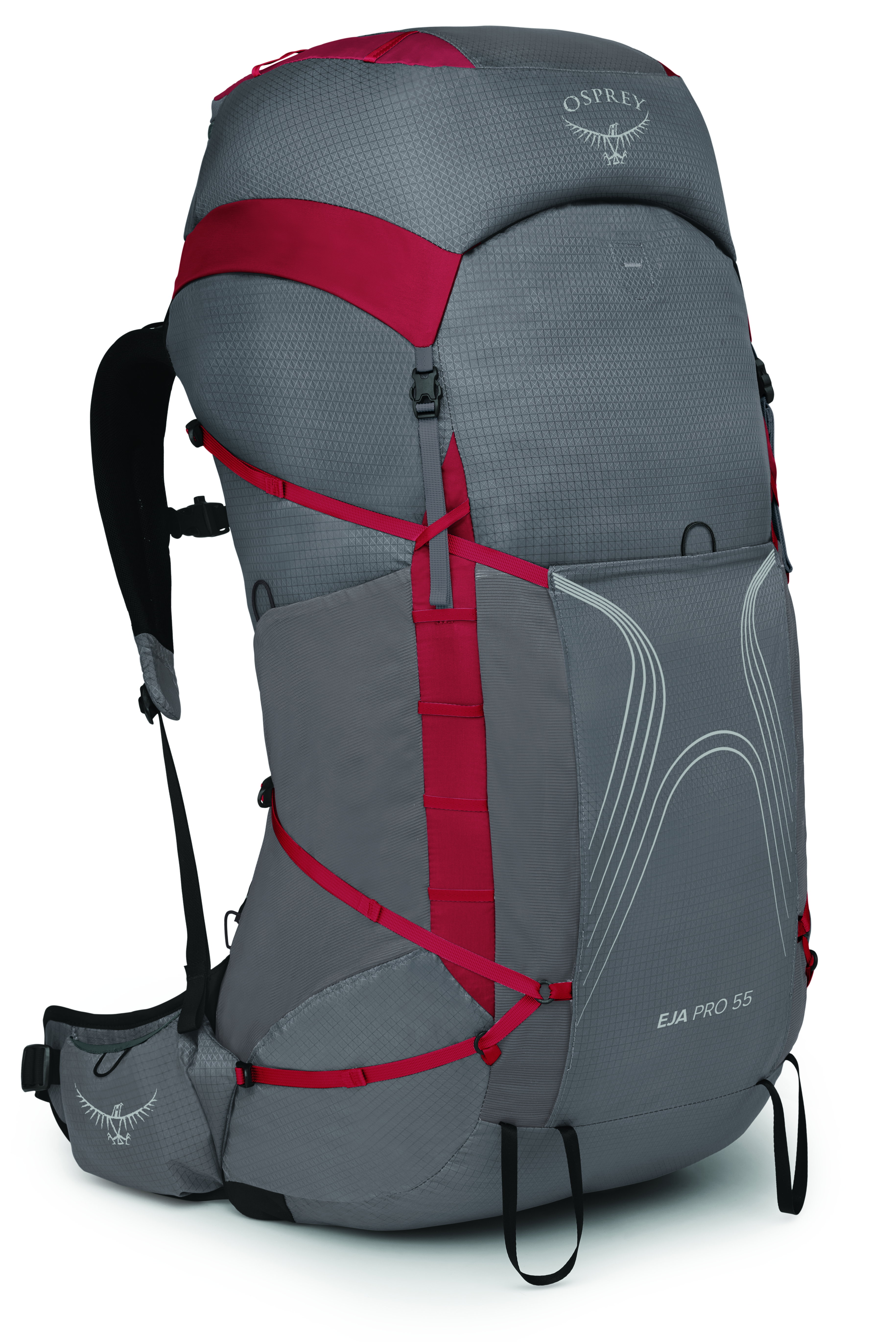 Eja Pro 55 Dale Grey/Poinsettia Red