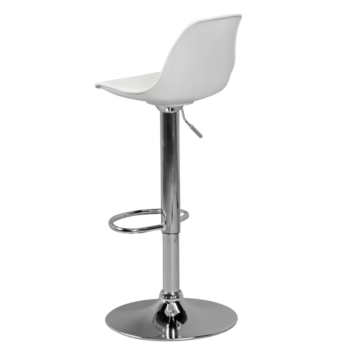 Barhocker Arles chrom,weiss