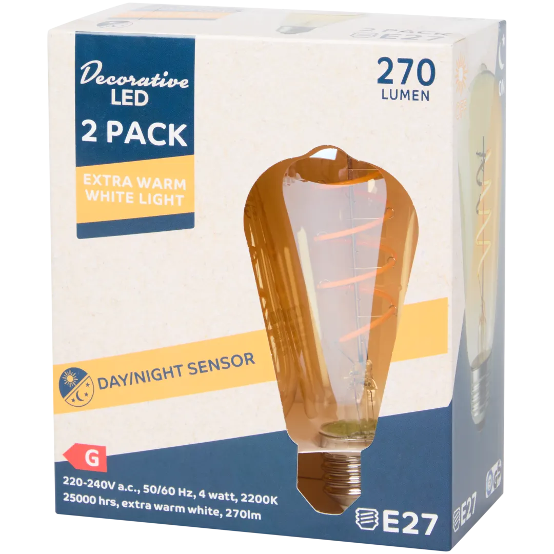 Ampoules LED avec capteur de lumière