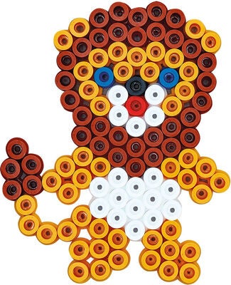 Hama Maxi Perlesett Dyr 600 Stk