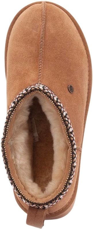 Warmbat - Kynuna - Pantoffels - Cognac - Suède