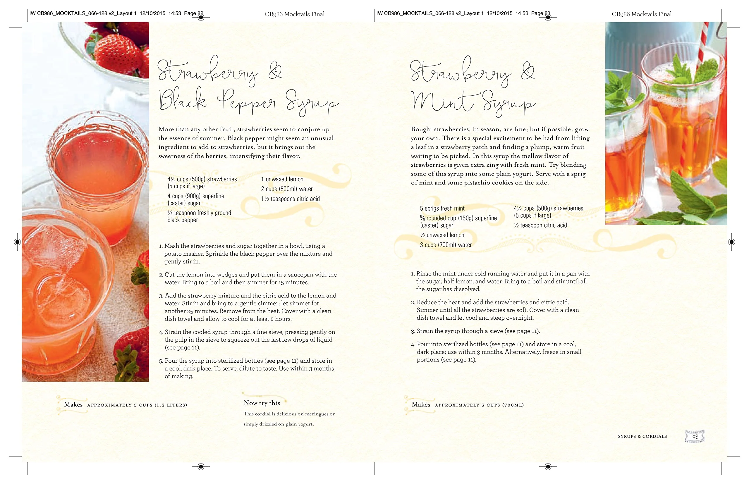 New Mags  Mocktails - Cordials, Syrups, Infusions and More bog