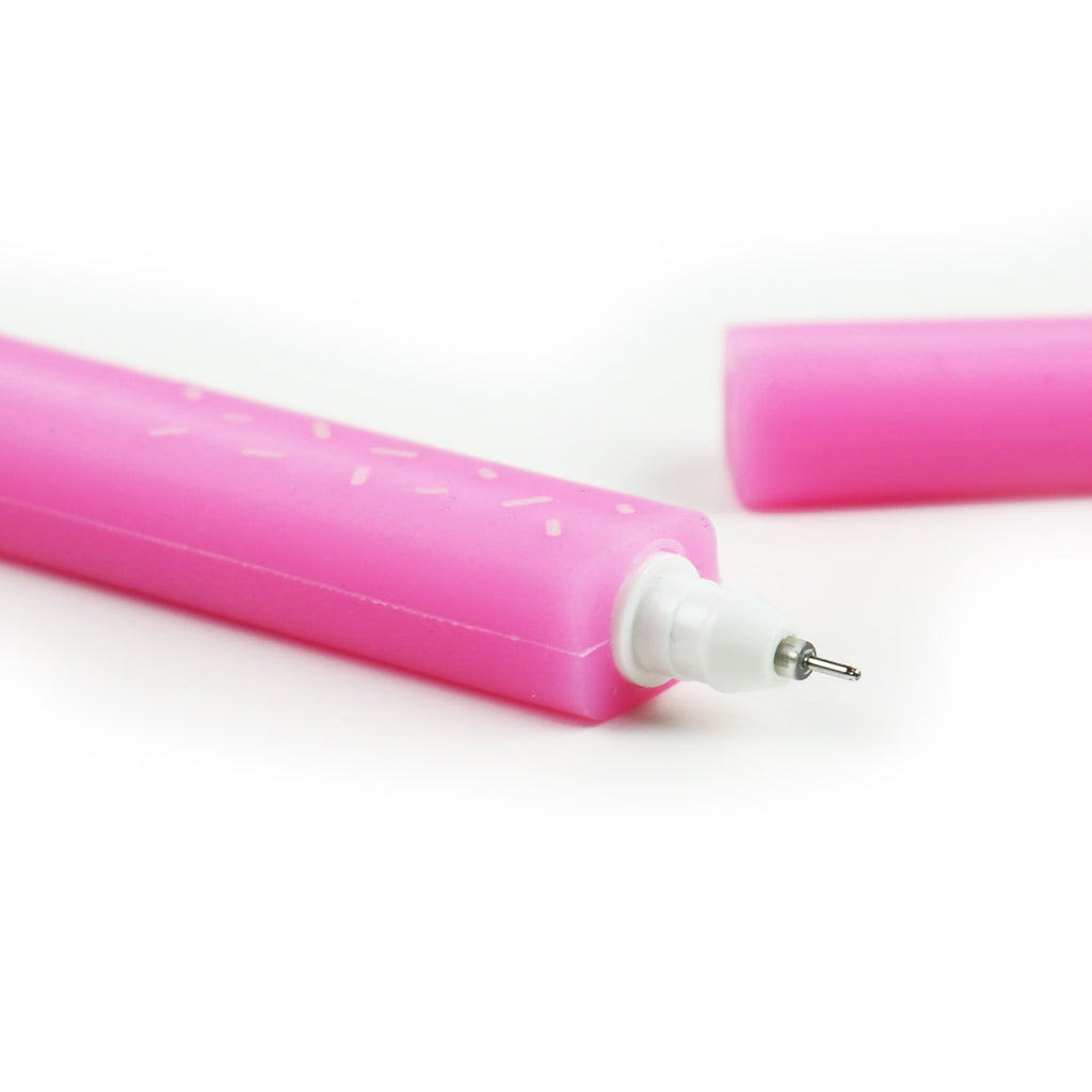 Caneta Gel - Gelado Rosa