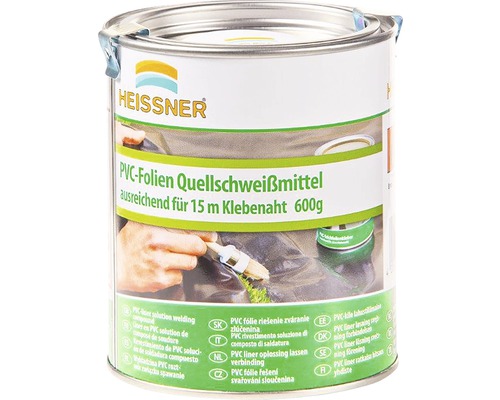 PVC-folie oplosmiddel lasmiddel voor 15 m lijmnaad, 600 g