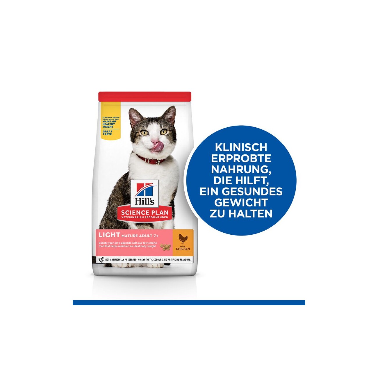 Hill's Science Plan Light Mature Adult 7+ mit Huhn 1,5 kg