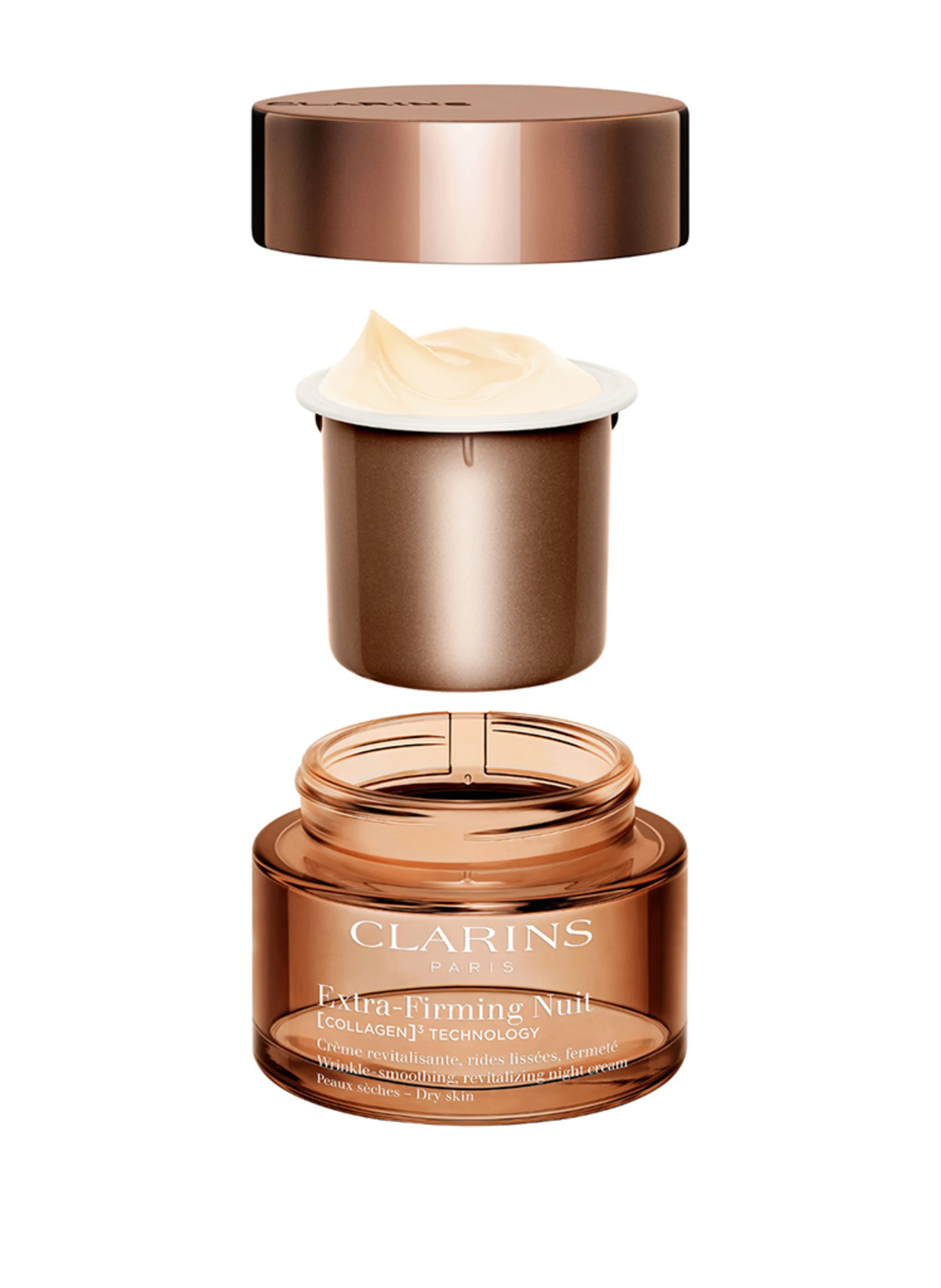 CLARINS EXTRA-FIRMING NUIT [COLLAGEN]³ TECHNOLOGY REFILL