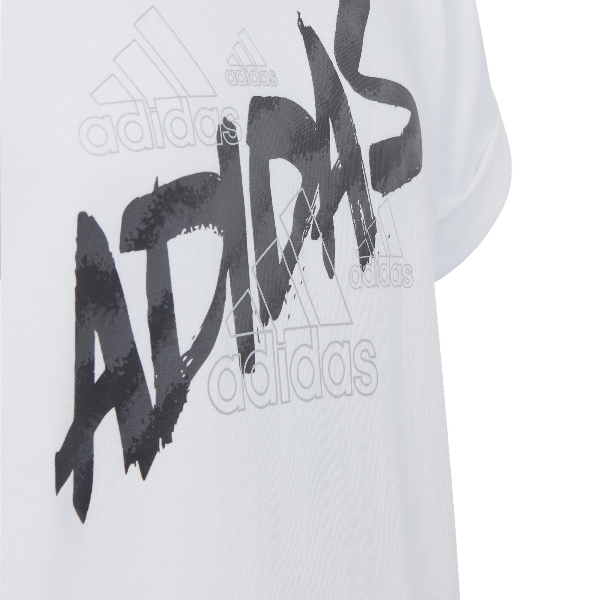 adidas Dance Knotted T-Shirt Mädchen white