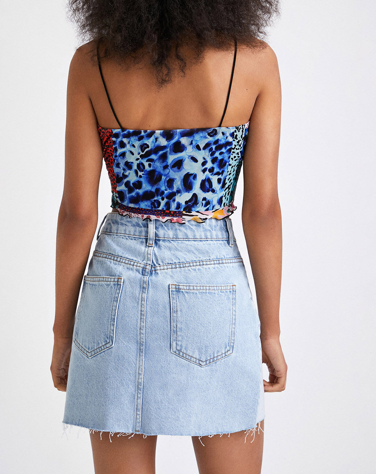Desigual Top Hattie multicolore