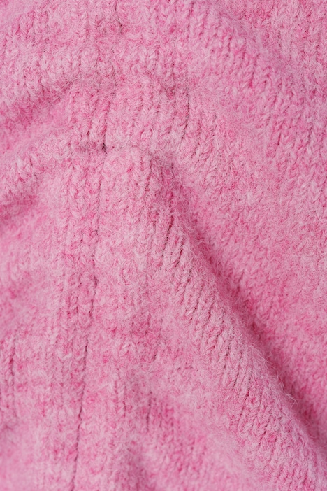 Pullover mit Raffung im Vorderteil