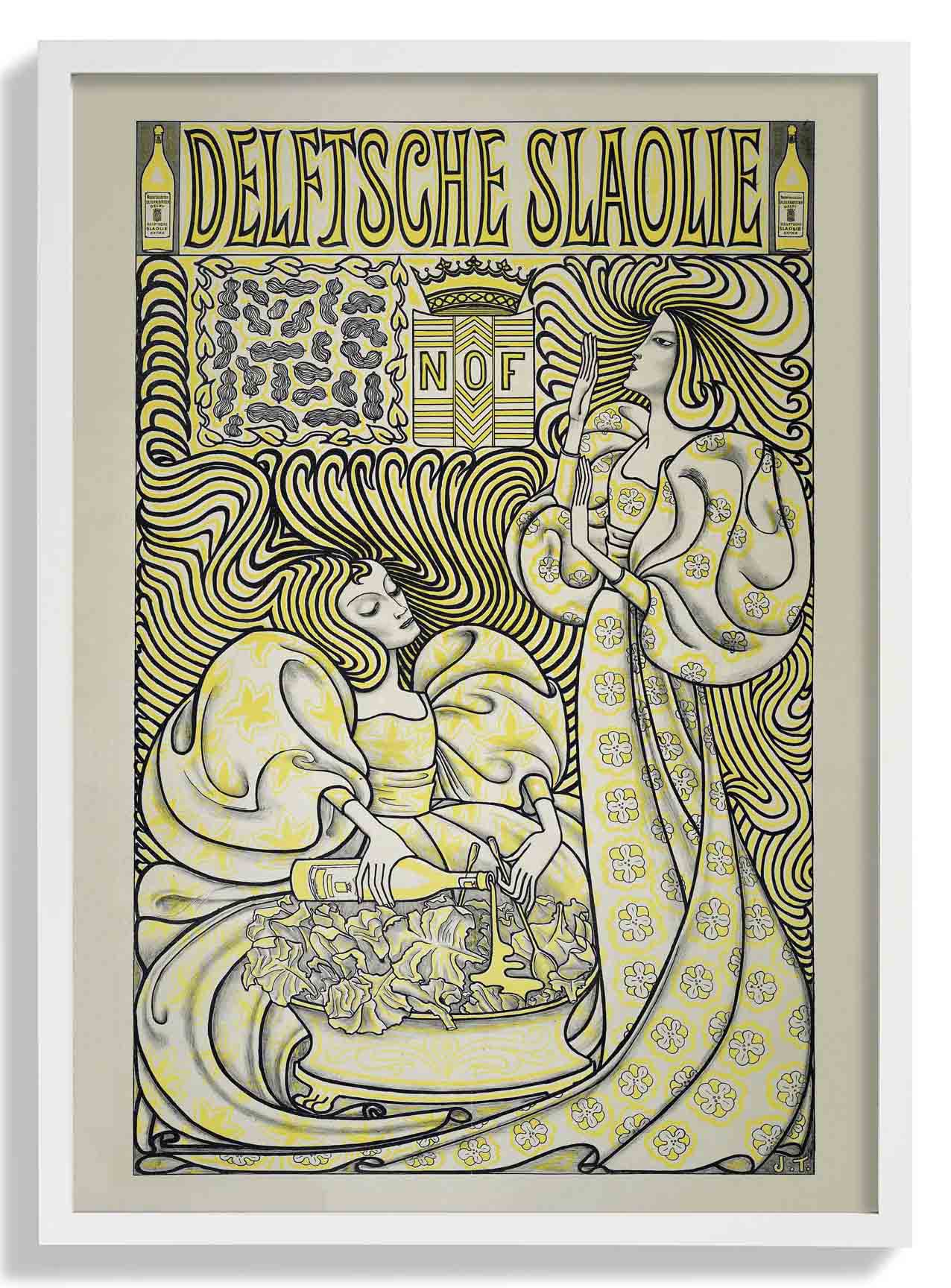 Salatöl-Anzeige von Jan Toorop