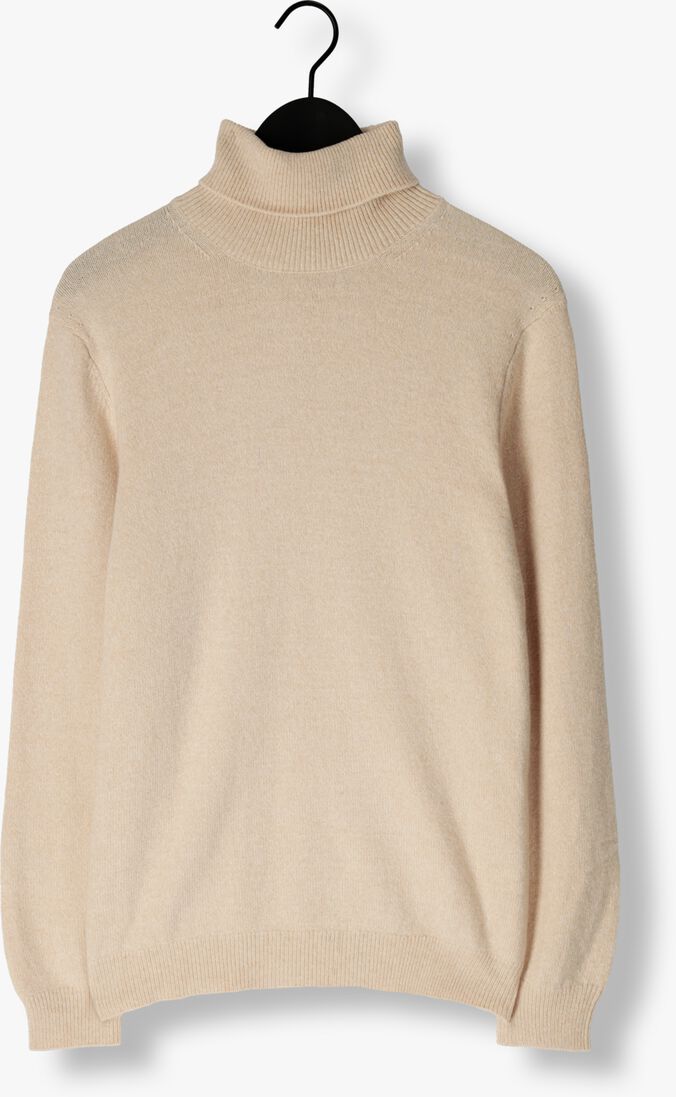 beige profuomo coltrui pullover roll neck