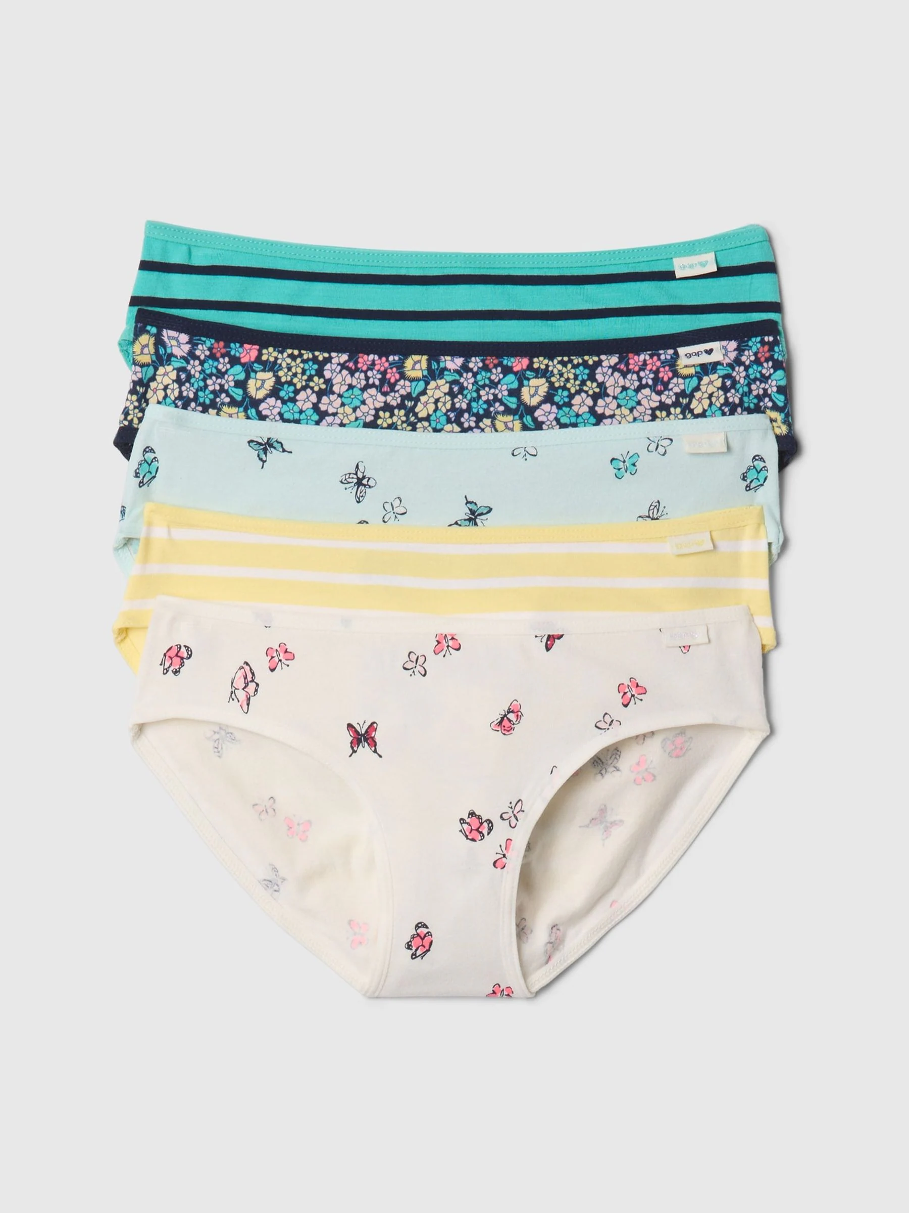 Gap bikinibroekjes verpakking van 5 (4 - 13 jr)