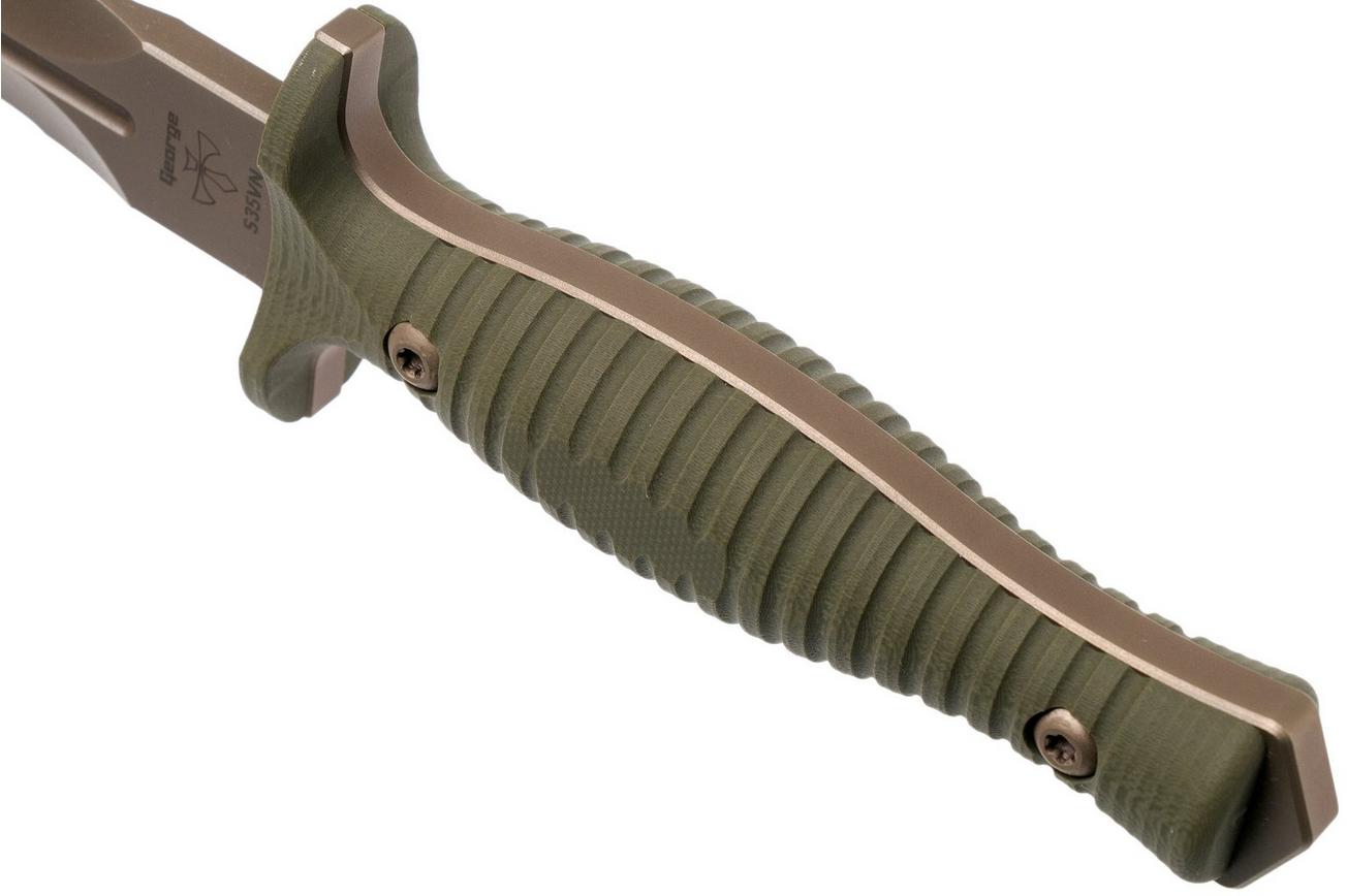 Spartan Blades George V14 Dagger FDE Blade, Olive Handle, dolk