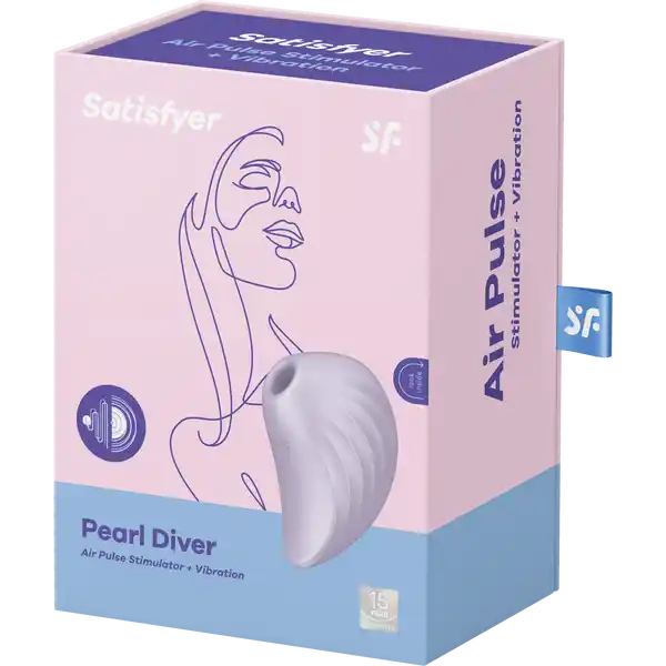 Pearl Diver Air Pulse Stimulator +  Vibration