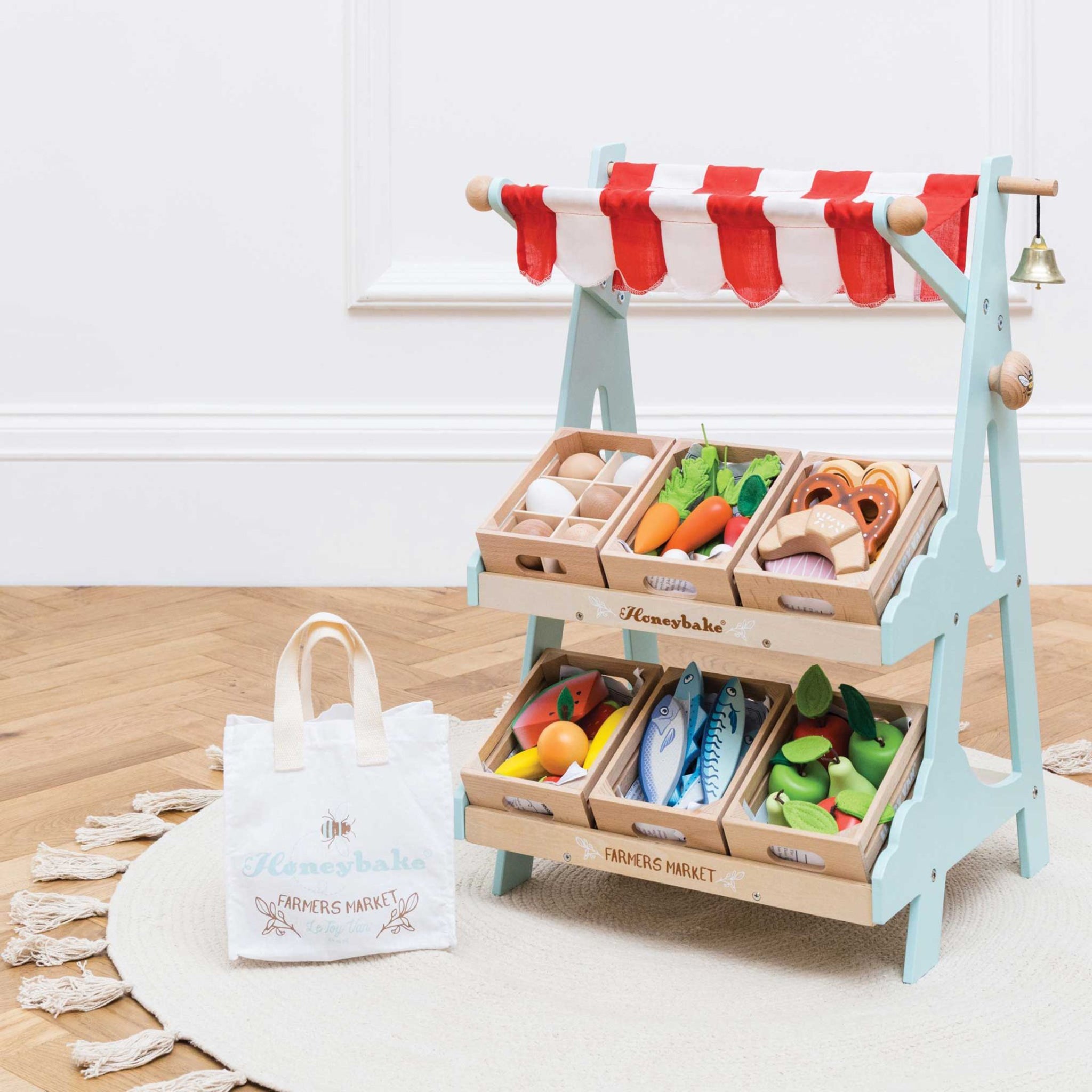 Honeybee Marktstand Holz