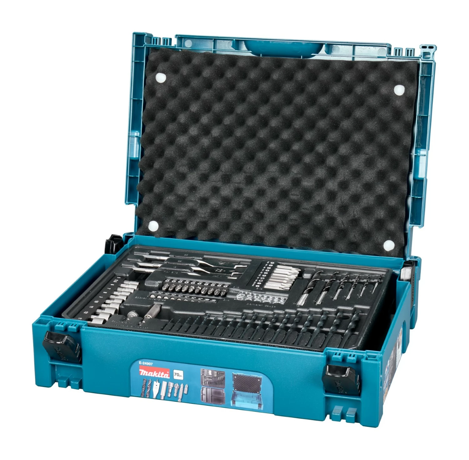 Makita E-24907 70-delige boor- & bitset in Mbox