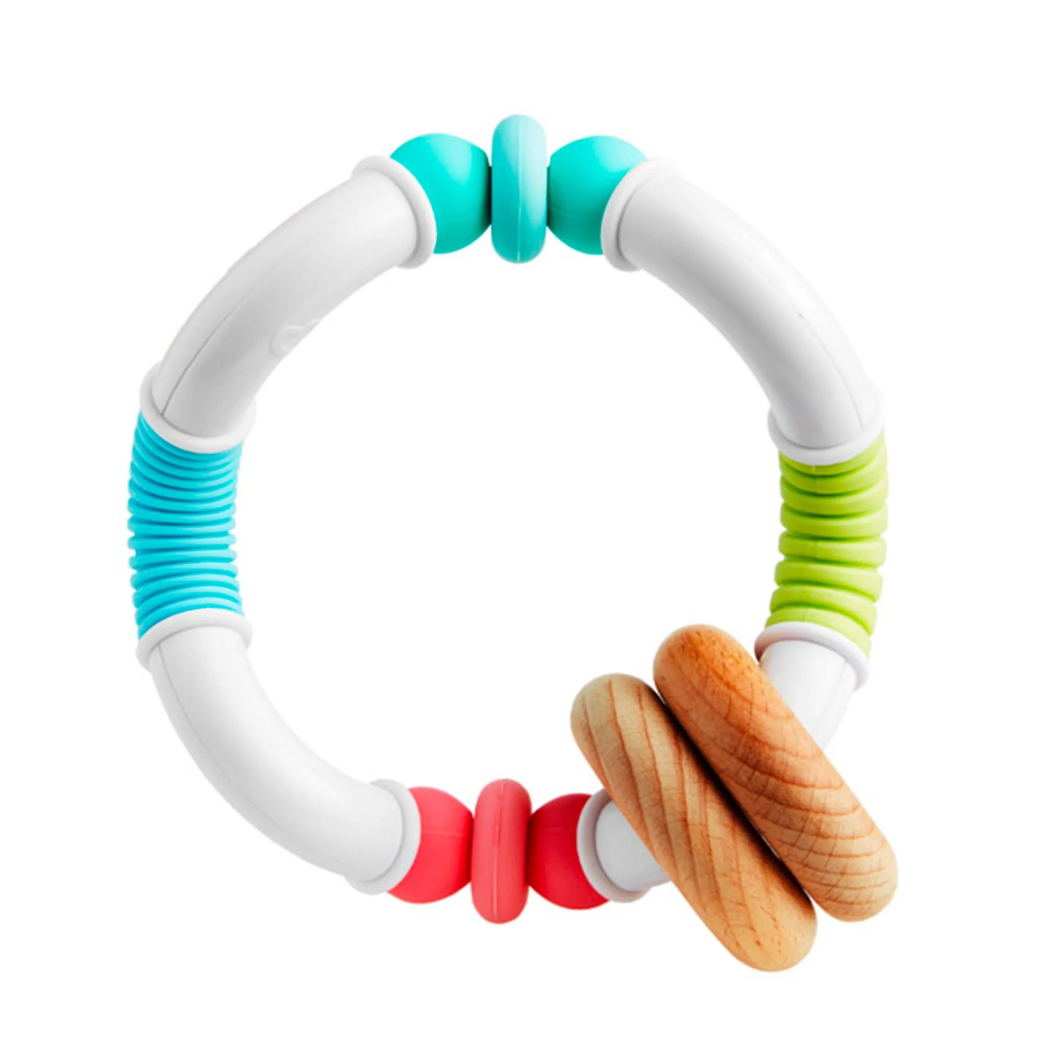 Munchkin Hochet Twisty Bois Et Silicone