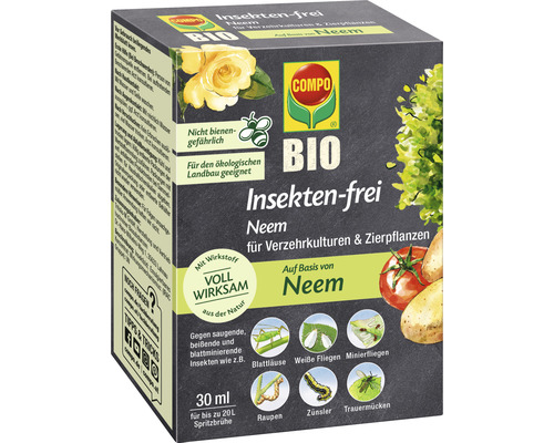 Organisch Insectenvrij Neem COMPO Concentraat 30 ml
