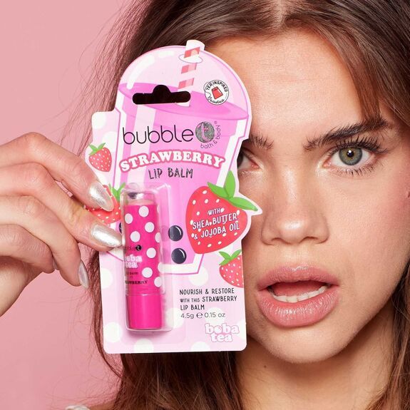Bubble - Boba Tea Erdbeer-Lippenbalsam