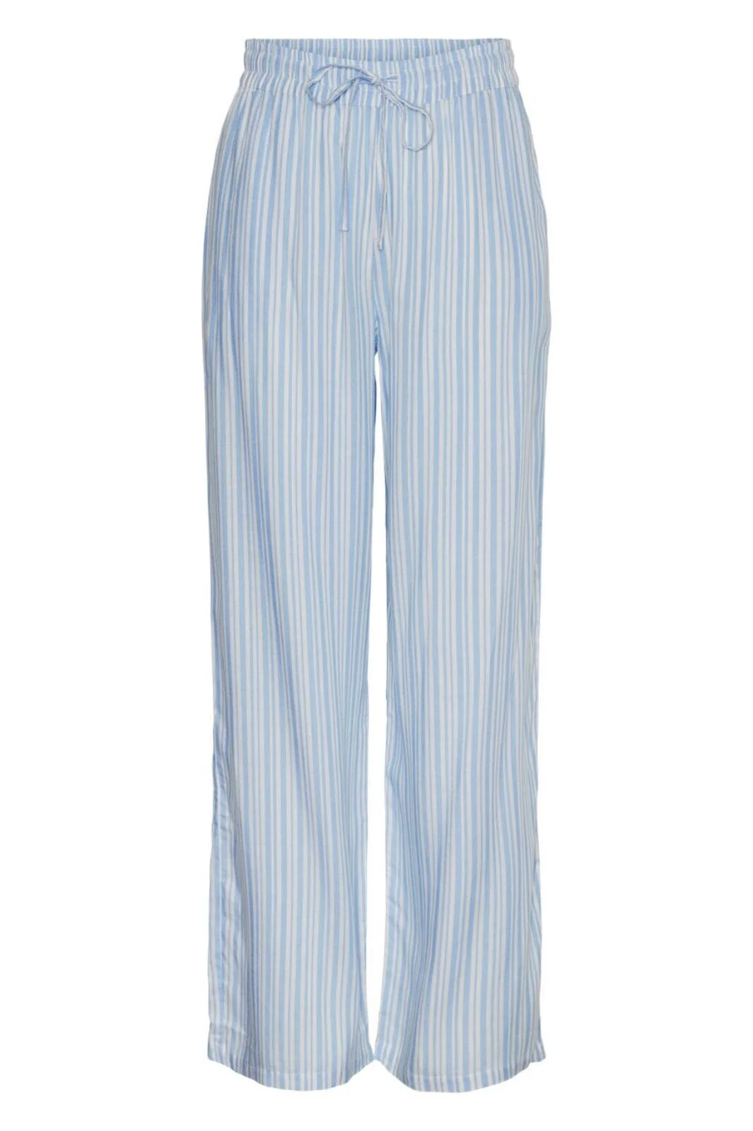 Pieces Pcalvina Pants 4472394 blue bell cloud dancer