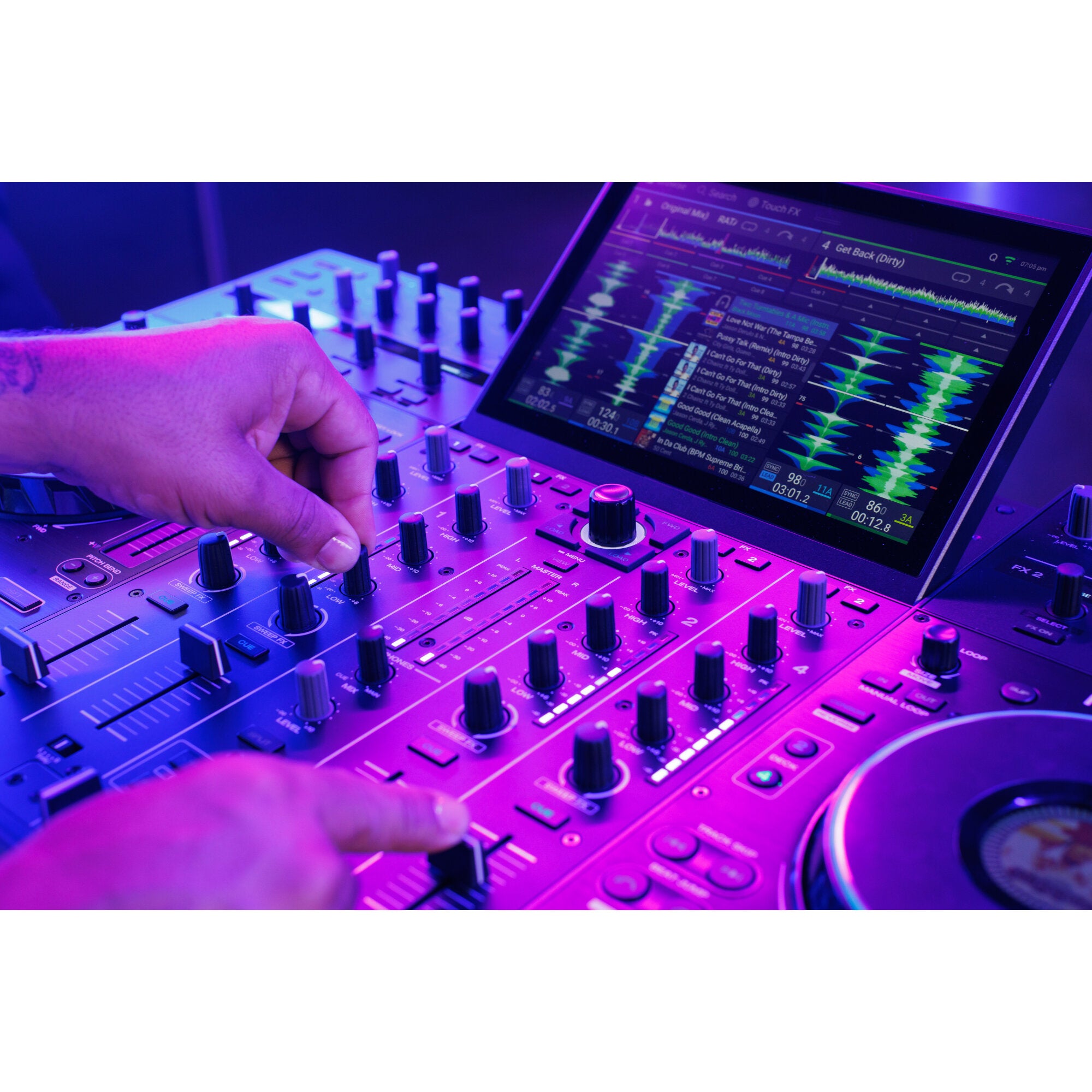 Denon DJ Prime 4+ 4-deck standalone DJ-controller