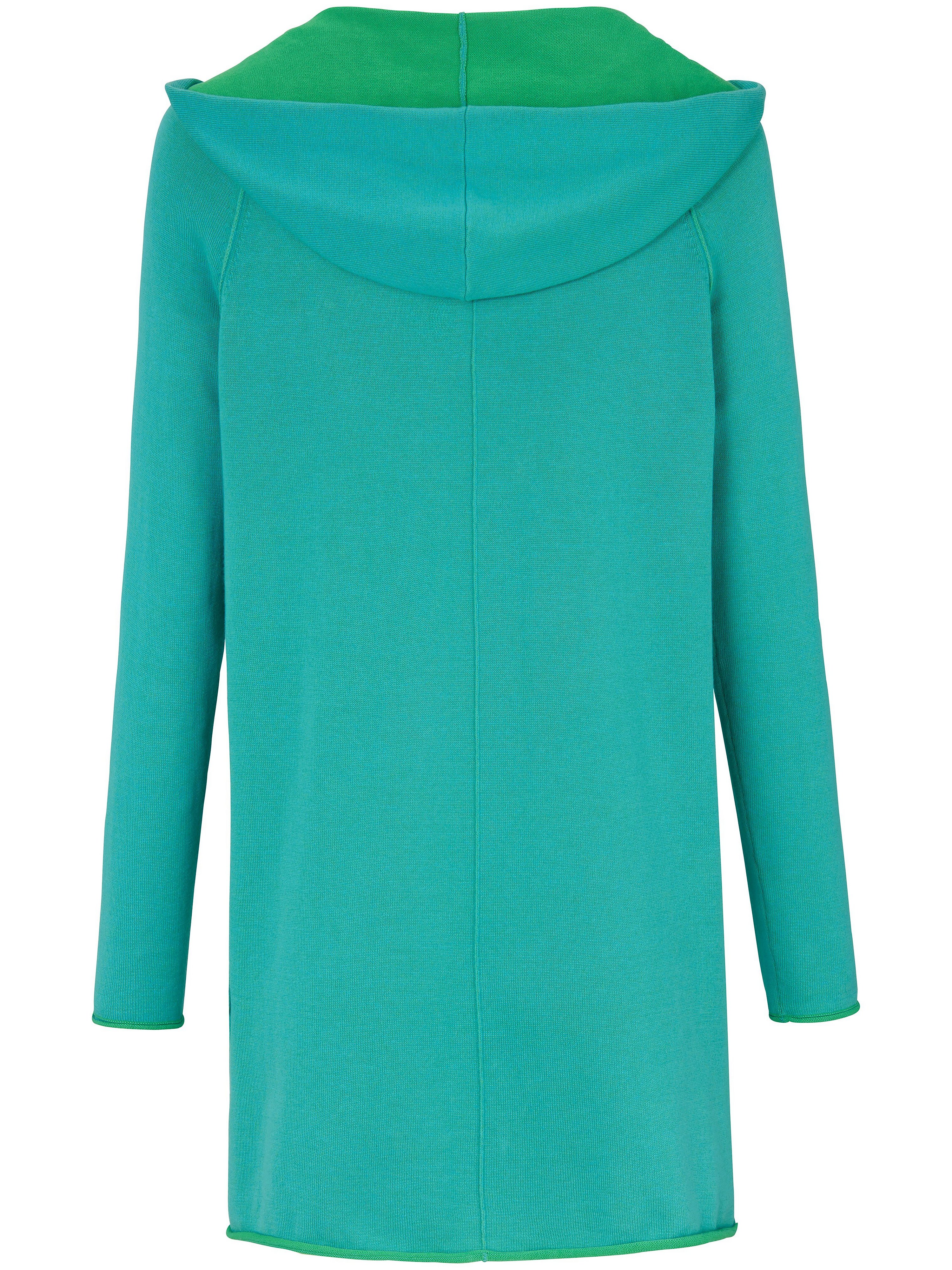 Long-Strickjacke