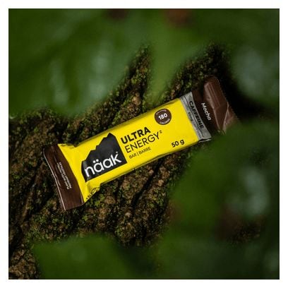 Barre énergétique Näak Ultra Energy   caféine Café Mocha - 50g