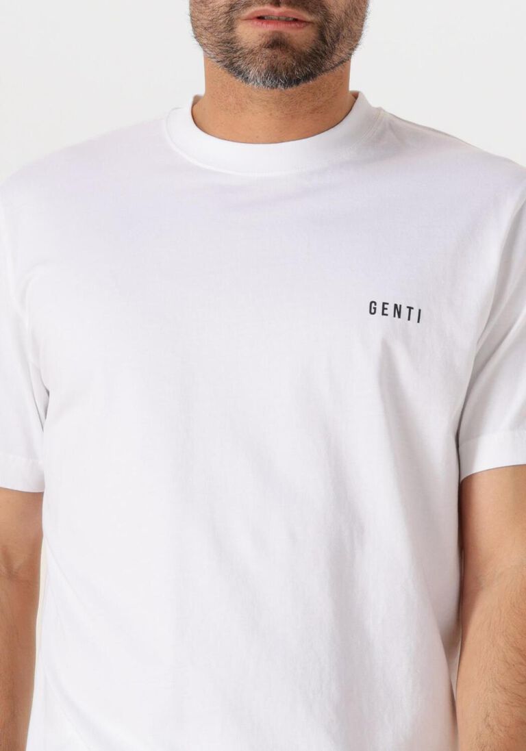 witte genti t-shirt t-shirt ss j2040-1223
