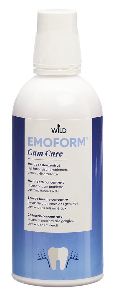 EMOFORM gum care Mundspülung Konz Konzentrat 500 ml
