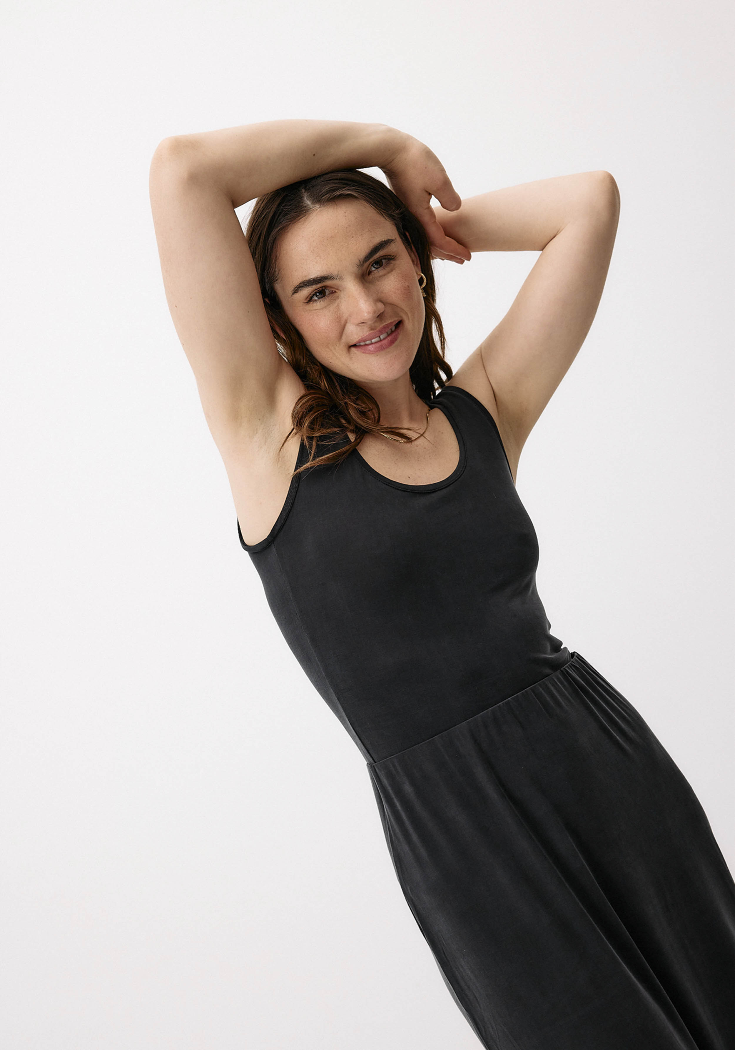 Moya Kala Cupro Tank Top Graphite
