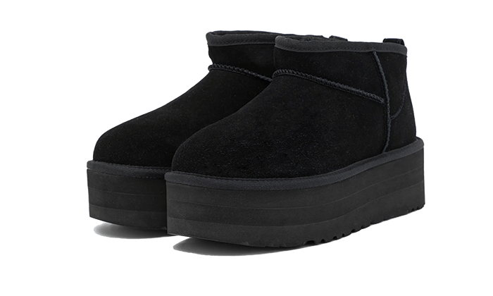 UGG Classic Ultra Mini Platform Black - 48h Delivery