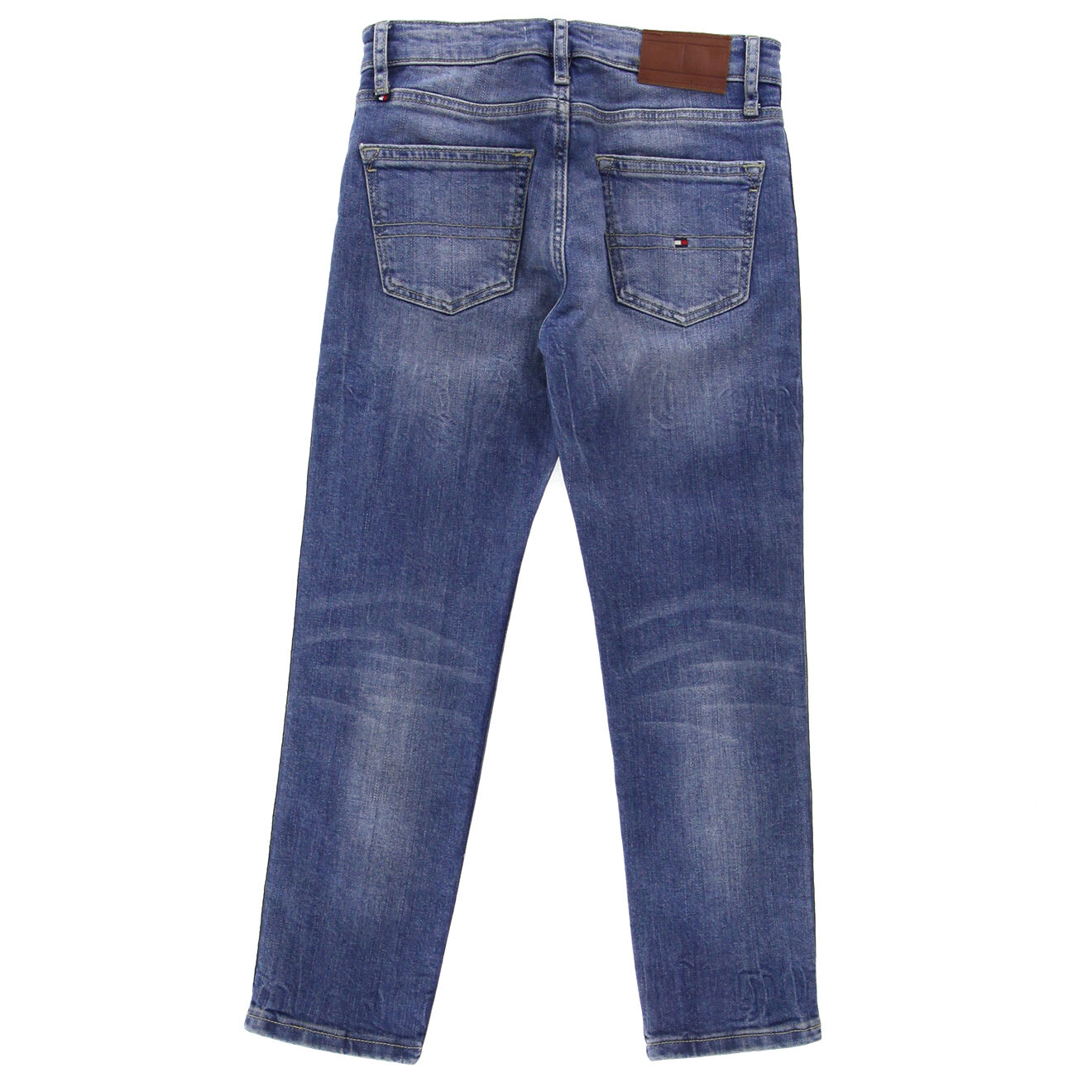 Tommy Hilfiger Jean Bande Tommy Jambe bleu