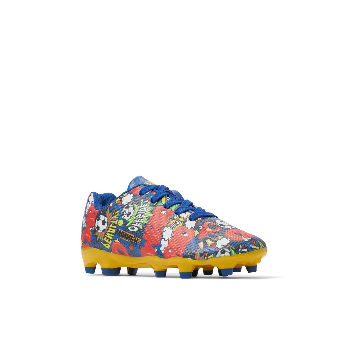 BBX-Pitch-jb.-Baskets de soccer - Talon plat - Multicouleur