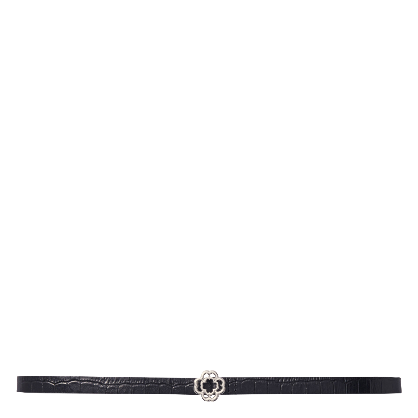 Ceinture en cuir | Noir